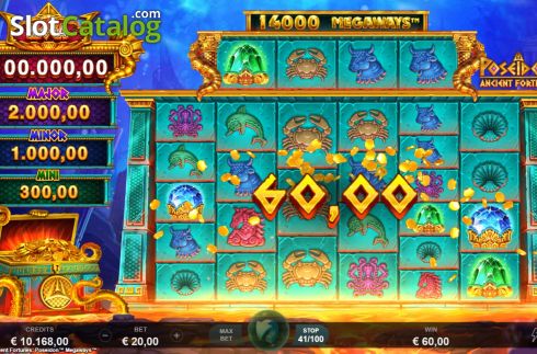 Ancient Fortunes Poseidon Megaways free full game download v1.0 screenshot 3