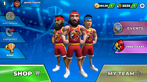 Basketball Slam MyTEAM apk download latest version v1.0.0 screenshot 1