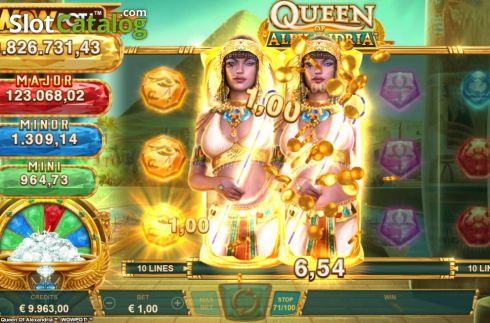 Queen of Alexandria slot demo free full game v1.0 screenshot 4