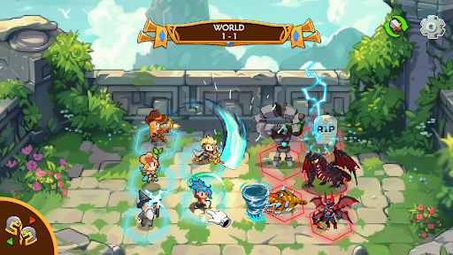 Pixel Squad Strategy RPG Game download for android v1.0.0 screenshot 3