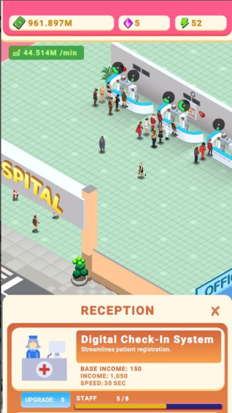 Idle Mega Hospital Tycoon apk download for android