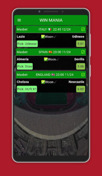 Win Mania 15+ Odds Vip App Free Download v1.0.0 screenshot 2