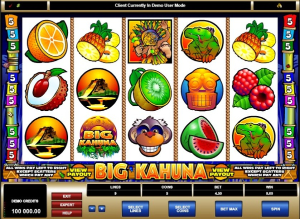 Big Kahuna slot machine apk download for android