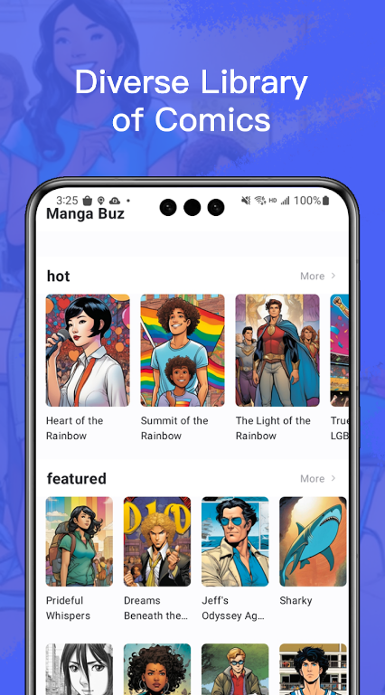 Manga Buz Mod Apk 1.2.3 Premium Unlocked Unlimited Coins