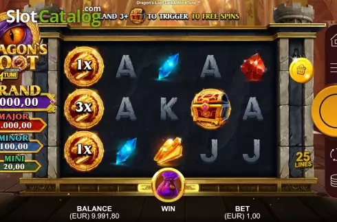 Dragon＇s Loot Link & Win 4Tune Slot free game v1.0 screenshot 3