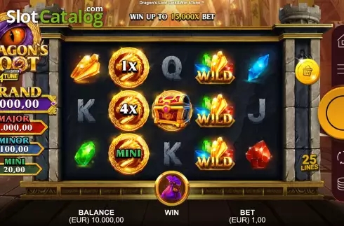 Dragon＇s Loot Link & Win 4Tune Slot free game