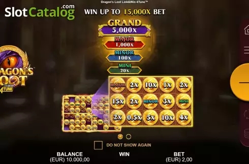 Dragon＇s Loot Link & Win 4Tune Slot free game v1.0 screenshot 1