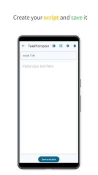 TelePrompter Smart Prompter app download for android v0.0.2 screenshot 1
