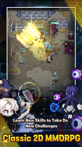 Elemental 2D MMORPG Mod Apk Unlimited Money