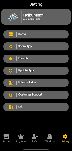ZippyHash Pro Bitcoin Mining app free download