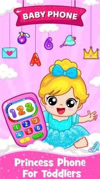 Princess Baby Phone Games kids apk download for android v1.6 screenshot 2