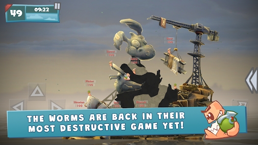 Worms W.M.D Mobilize apk obb latest version  v1.0 screenshot 3