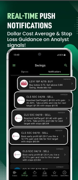 Option Signals app for android download