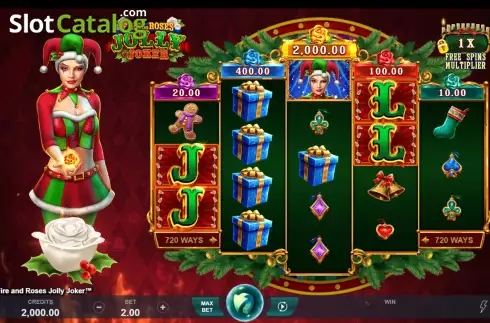 fire and roses jolly joker demo slot game v1.0 screenshot 1