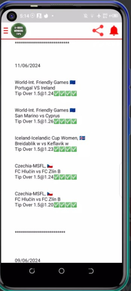Winning tips 5+odds app for android download