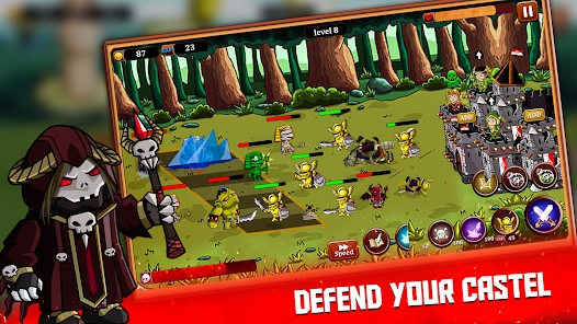 Castle Fortress Tower Defense apk download