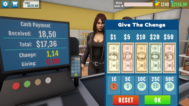 Supermarket Manager Simulator Mod Apk 1.0.47 Unlimited Money and Energy v1.0.47 screenshot 1