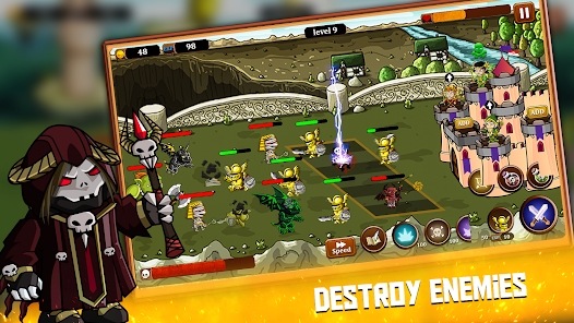 Castle Fortress Tower Defense apk download v1.0.3 screenshot 1