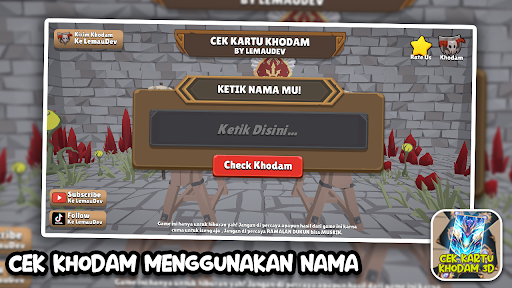 Cek Kartu Khodam 3D Indonesia apk download for android v1.0.3 screenshot 2