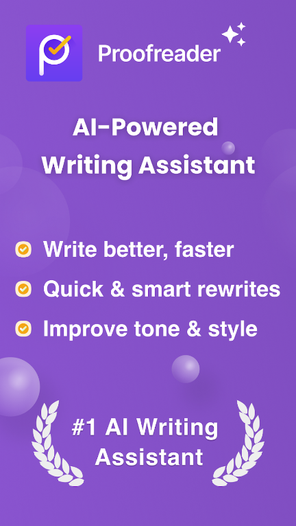 Proofreader AI Grammar Checker App Download Latest VersionͼƬ1