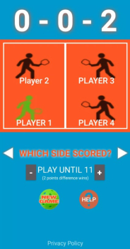 Pickleball Score Keeper app for android download  v1.8 screenshot 2