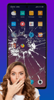 Broken Screen Prank Wallpapers apk latest version download v1.0 screenshot 2