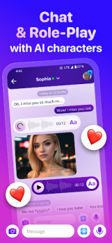 RoleChat AI Friend & Roleplay mod apk premium unlocked v6.1 screenshot 3