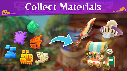 Monster Hunter Puzzles mod apk unlimited money and gems v2.01.00 screenshot 4