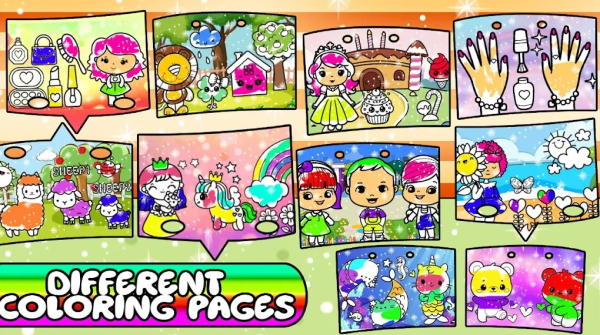 Girls Coloring Game Doll Paint apk download for android