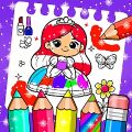 Girls Coloring Game Doll Paint apk download for android