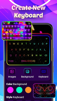 Neon LED Keyboard RGB Lights app download for android v1.0.3 screenshot 1