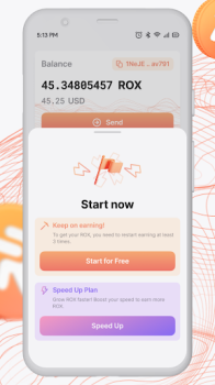 ROX Tap & Earn app download latest version v1.0.584 screenshot 2