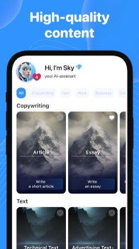 Sky AI Chat Writing Prompts app download for android v1.1.0 screenshot 1