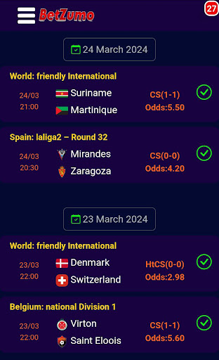 Betzumo Betting Tips app download latest version