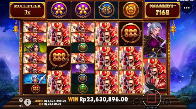 Rise of Samurai Megaways pragmatic play game download v1.0.0 screenshot 4
