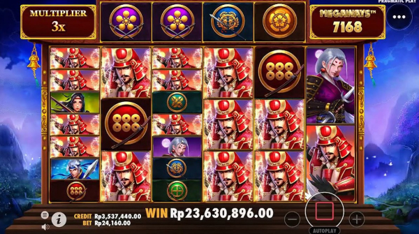 Rise of Samurai Megaways pragmatic play game download
