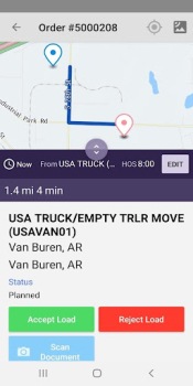 USA Truck Driver Hub app for iphone latest version v1.51 screenshot 2