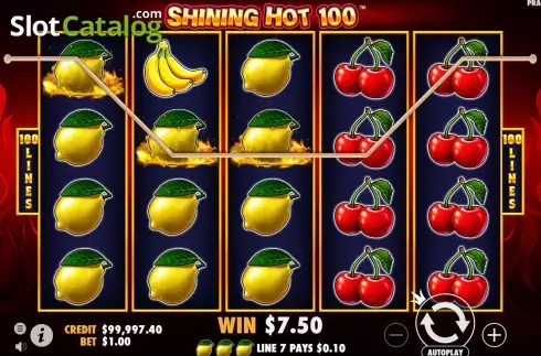 shining hot 100 slot demo Free Download for Android v1.0 screenshot 1