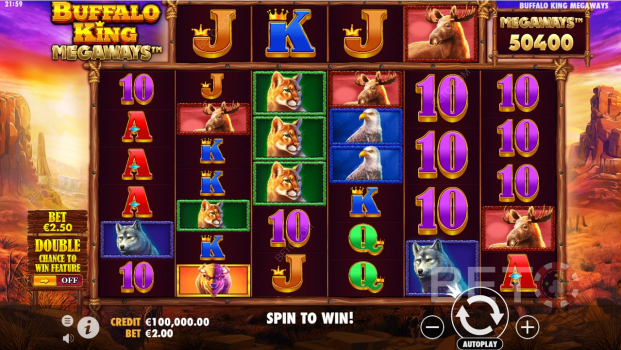 Buffalo King Megaways slot apk download for android v1.0.0 screenshot 3