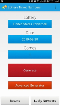 lottery ticket numbers powerball Apk Free Download for Android v3.2 screenshot 1