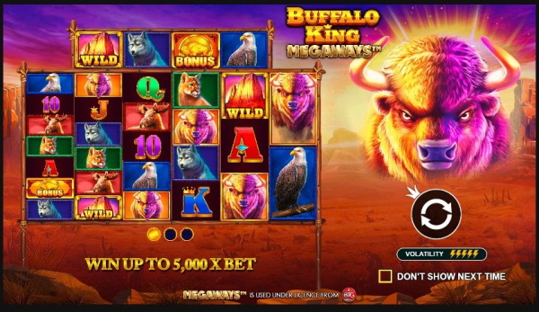 Buffalo King Megaways slot apk download for android