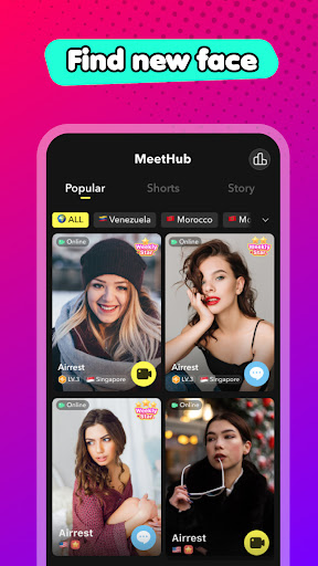 MeetHub Live video chat vip apk free download