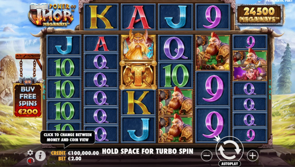 Power of Thor Megaways slot apk download for android