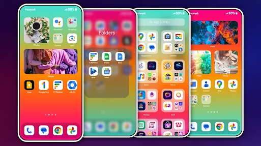 HiPhone Launcher MiniOS Premium Apk 9.5.2 Free Download v9.5.2 screenshot 1