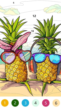 Beach Color Paint By Number apk download for android v1.0.2 screenshot 4