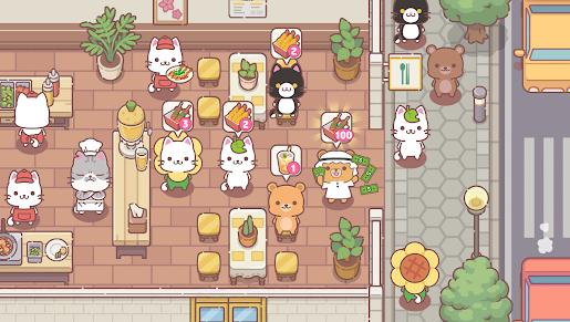 Idle Food Cafe Genius Chef Apk Download for Android v1.0.0 screenshot 1