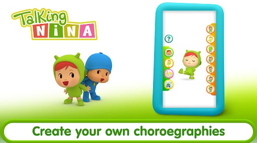 Talking Pocoyo My friend Nina apk download latest version