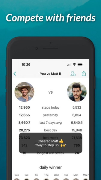 StepUp Pedometer Step Counter android latest version download