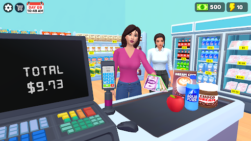 Supermarket Store 3D Simulator apk download latest version v0.1.0 screenshot 1