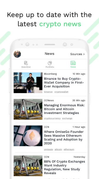 Crypto Compare app for android download